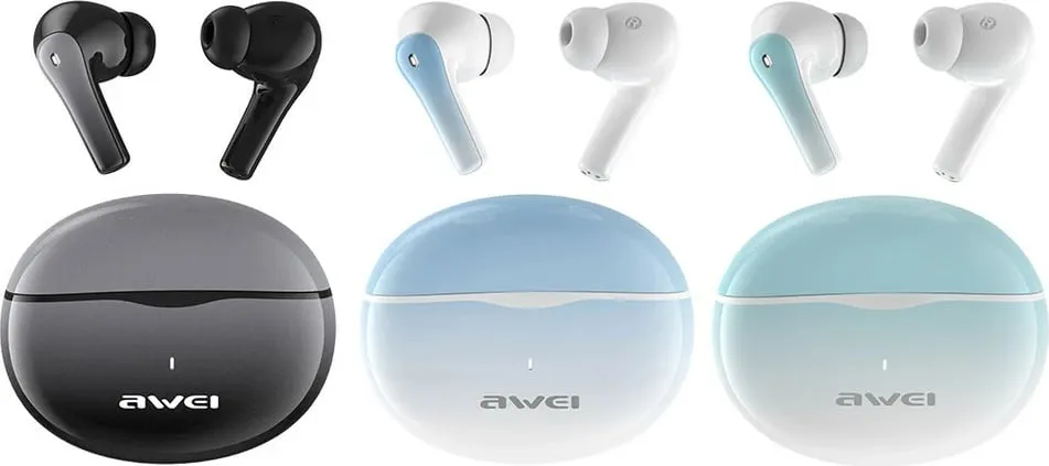 Kufje Me Bluetooth AWEI T62ENC (Mint) - 2