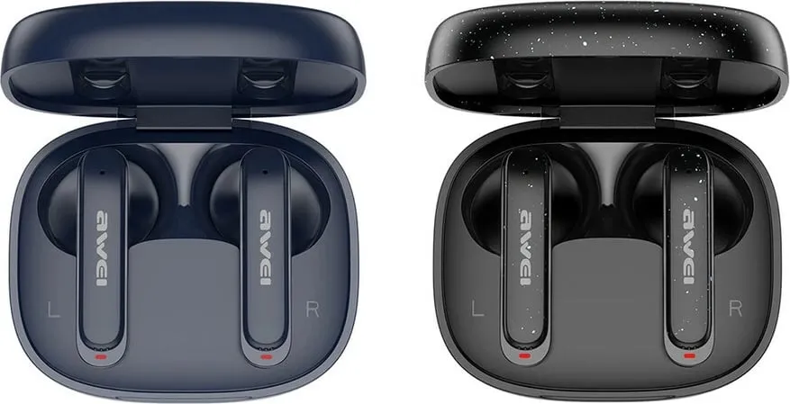 Kufje Me Bluetooth AWEI T66 ENC (Zezë) - 2