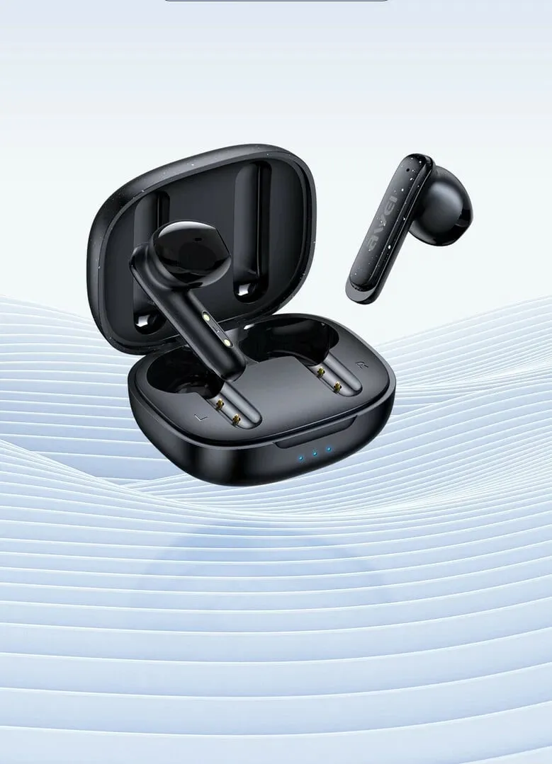 Kufje Me Bluetooth AWEI T66 ENC (Zezë) - 5