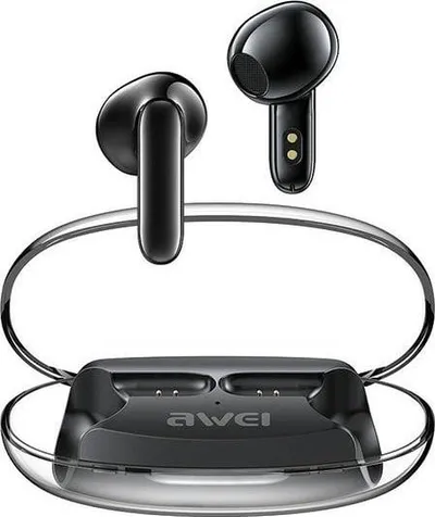 Kufje TWS Awei T85, Bluetooth 5.3, ENC, të zeza - 1