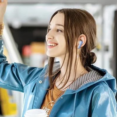 Kufje TWS Awei T85, Bluetooth 5.3, ENC, të zeza - 3