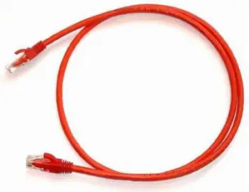 Kabllo rrjeti NetRack, RJ45, Cat.6, UTP, 0.5m, e kuqe