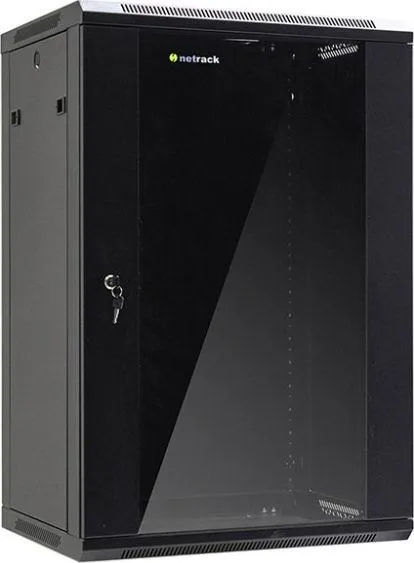 Kabinet për serverë NetRack 19", 600 x 600 mm, i zi - 1