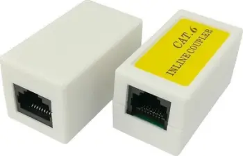Konektor rrjeti NetRack RJ45 në RJ45, Cat.6 UTP, i bardhë