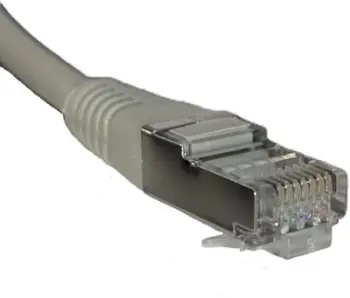 Kabllo rrjeti Netrack RJ45 Cat6 F UTP, 10m, gri