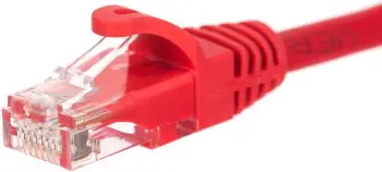 Kabllo rrjeti NetRack patchcord RJ45, cat.6, UTP, 0.25m, e kuqe