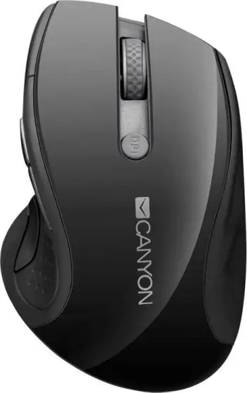 Maus Canyon Juoda, wireless, USB, i zi