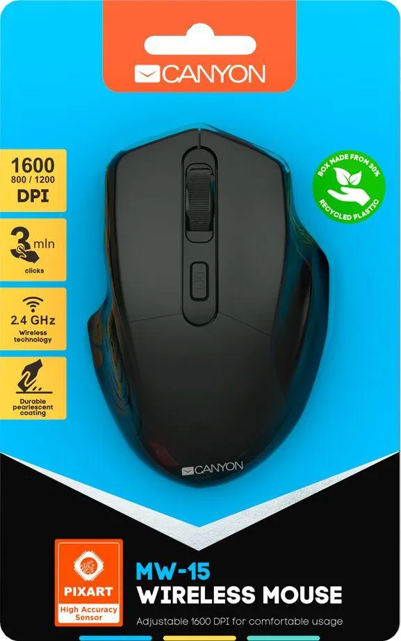 Maus Canyon MW-15, wireless, USB, i zi - 6