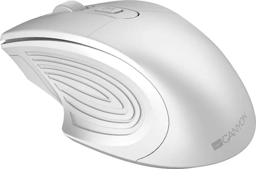 Maus Canyon MW-15, wireless, USB, i bardhë - 3