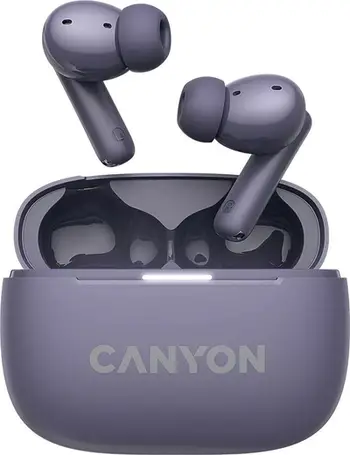 Kufje wireless Canyon OnGo 10 ANC CNS TWS10PL, Bluetooth 5.3, Quick Charge, të bardha