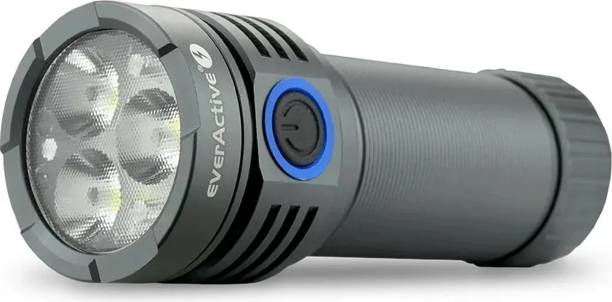 Dritë dore EverActive FL-3300R Luminator, LED, e rikarikueshme, e zezë - 1