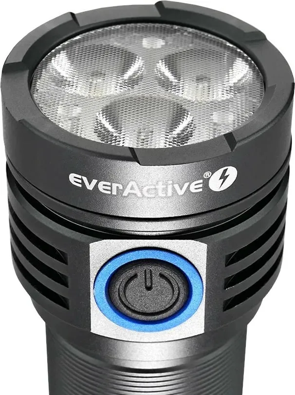 Dritë dore EverActive FL-3300R Luminator, LED, e rikarikueshme, e zezë - 2
