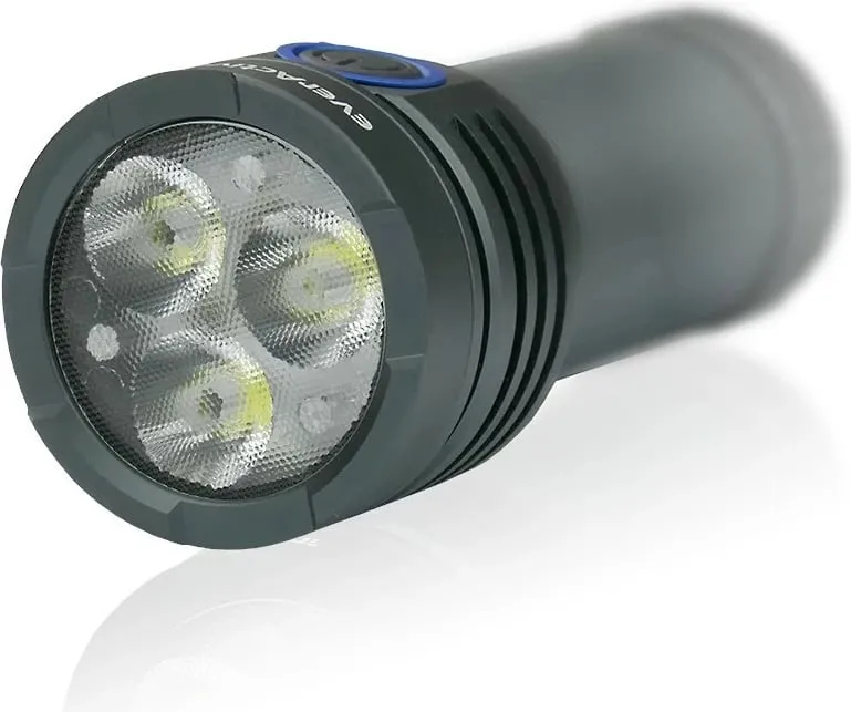 Dritë dore EverActive FL-3300R Luminator, LED, e rikarikueshme, e zezë - 11