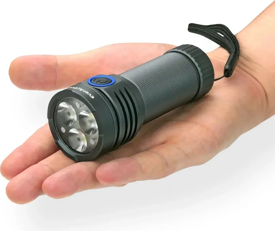 Dritë dore EverActive FL-3300R Luminator, LED, e rikarikueshme, e zezë - 12