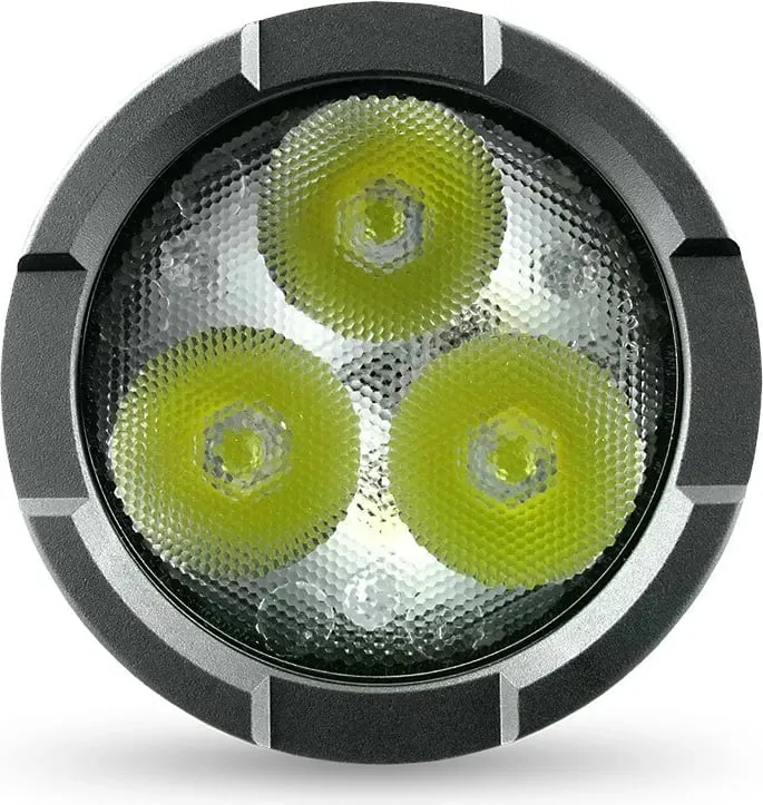 Dritë dore EverActive FL-3300R Luminator, LED, e rikarikueshme, e zezë - 3
