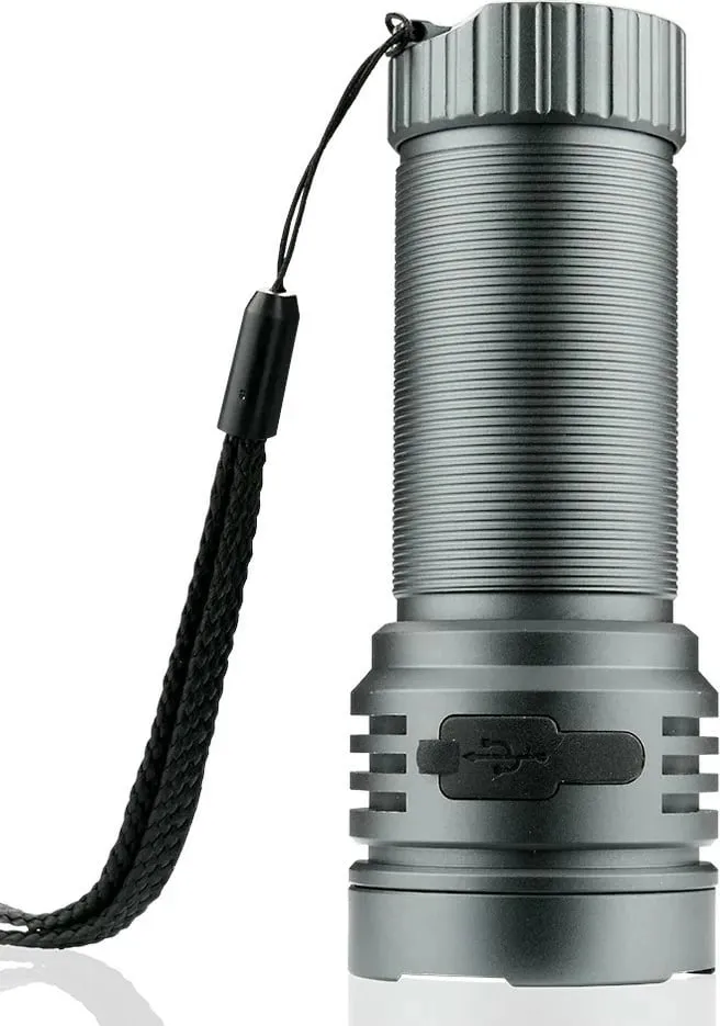 Dritë dore EverActive FL-3300R Luminator, LED, e rikarikueshme, e zezë - 4