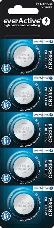 Bateri litium everActive CR2354, set 5 copë - 1