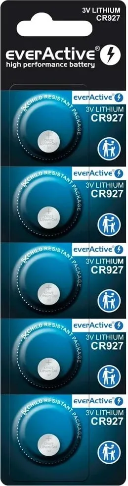 Bateri litium everActive CR927, set 5 copë - 1