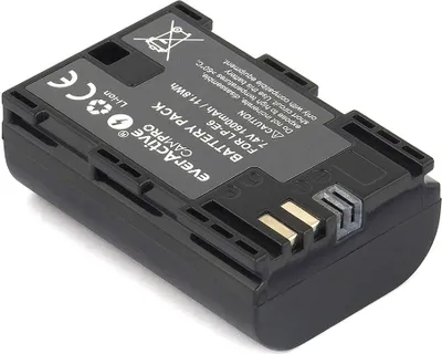 Zëvendësues i baterisë EverActive për Canon LP-E6, 1600mAh - 1