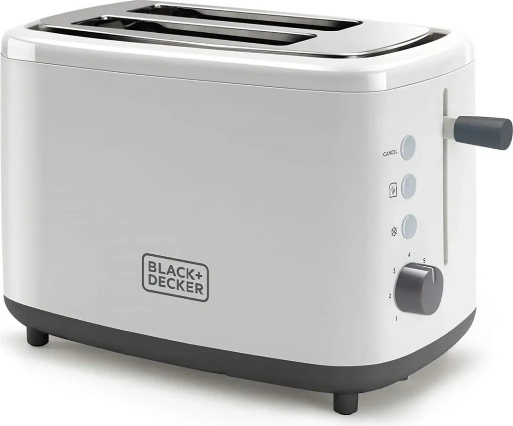 Thekëse buke Black+Decker BXTOA820E, 820W, e bardhë - 1