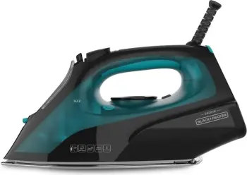 Hekur me avull Black&amp;Decker BXIR2403E, shtresë qeramike, sistem kundër gëlqeres, gri