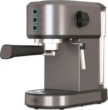 Aparat kafeje BLACK+DECKER BXCO1350E, argjendtë