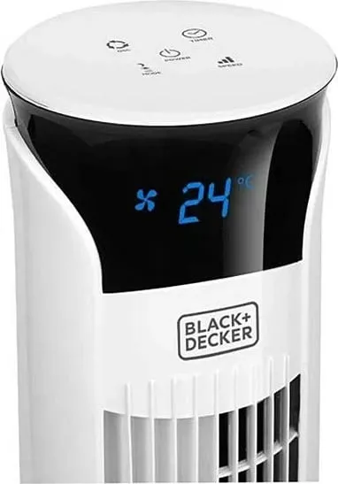 Ventilator kolonë Black+Decker BXEFT49E, i bardhë - 1