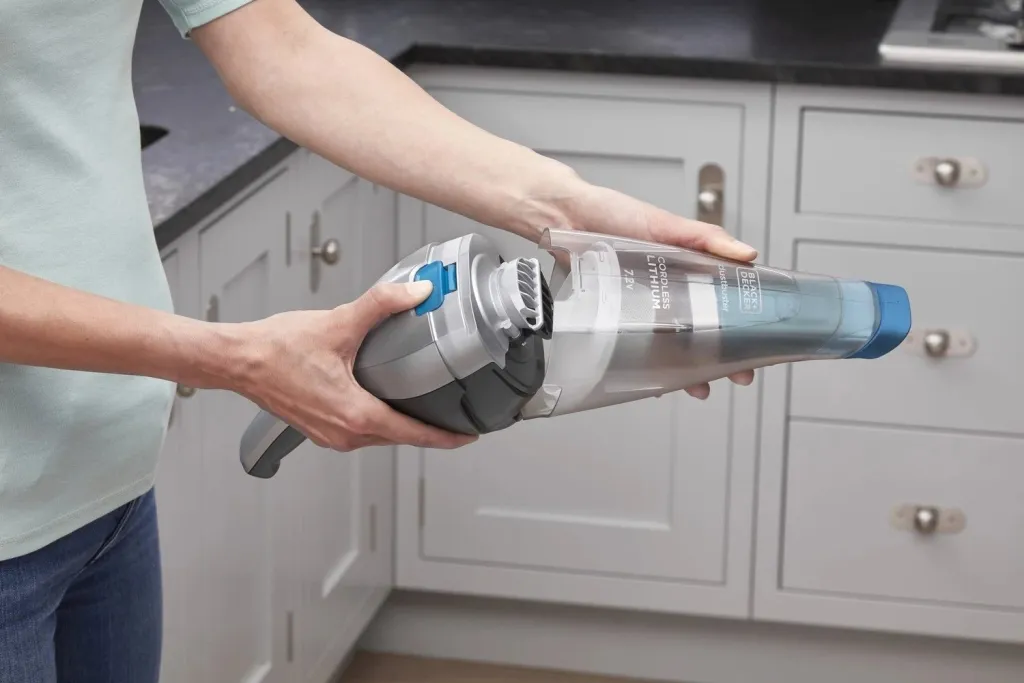 Fshesë dorëze Black&Decker, argjendtë-kaltër - 12