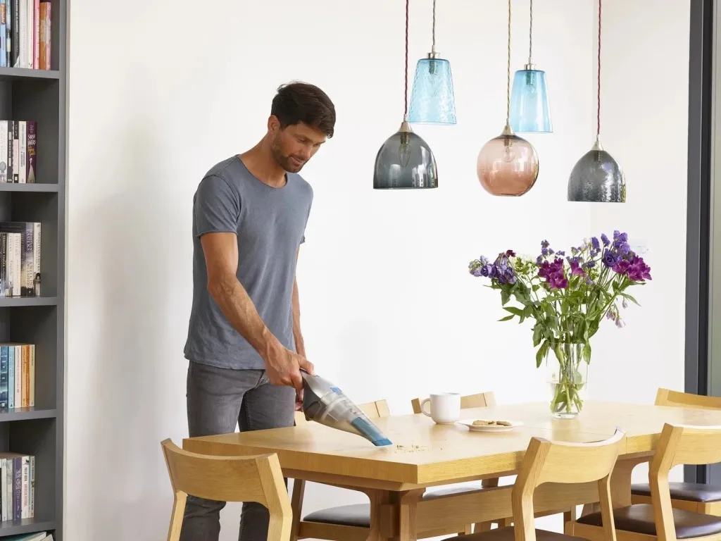 Fshesë dorëze Black&Decker, argjendtë-kaltër - 8