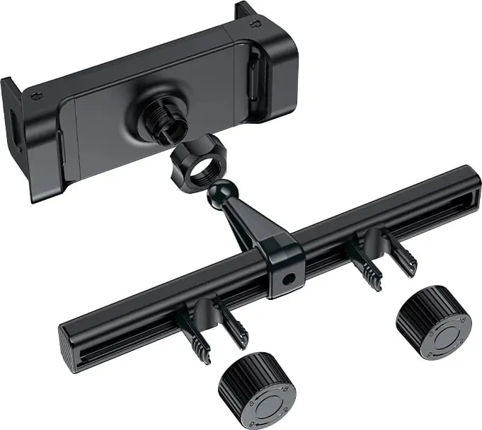Mbajtës për mbështetëse koke makine Acefast D8, për celular dhe tablet, 135-230mm, zi - 4