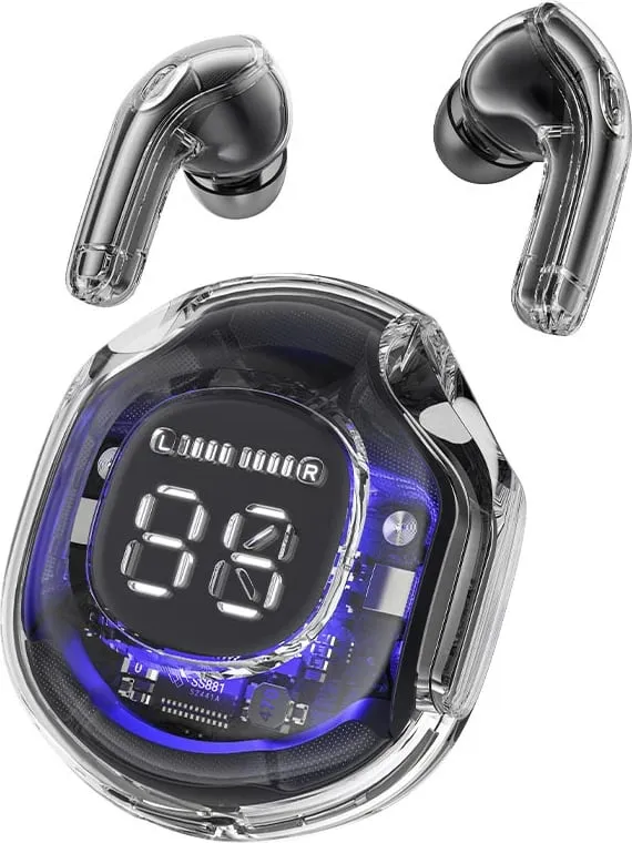 Kufje Acefast T8 TWS wireless, Bluetooth 5.3, me kuti karikimi, Violet - 10