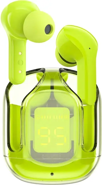 Kufje Acefast T6 TWS, wireless, Bluetooth 5.0, me kuti karikimi, Gjelbër