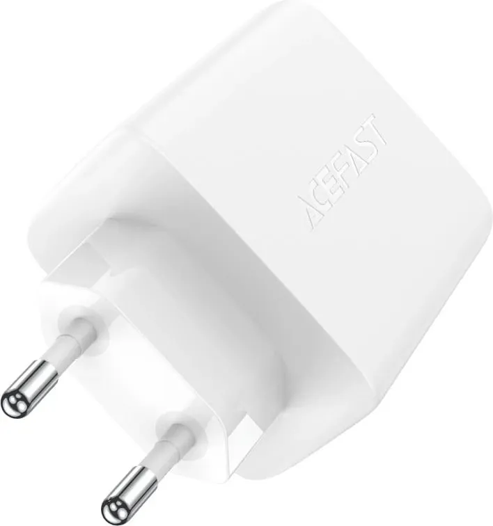 Karikues i shpejtë murit Acefast A41, 65W, 2x USB-C / USB-A, i bardhë - 2