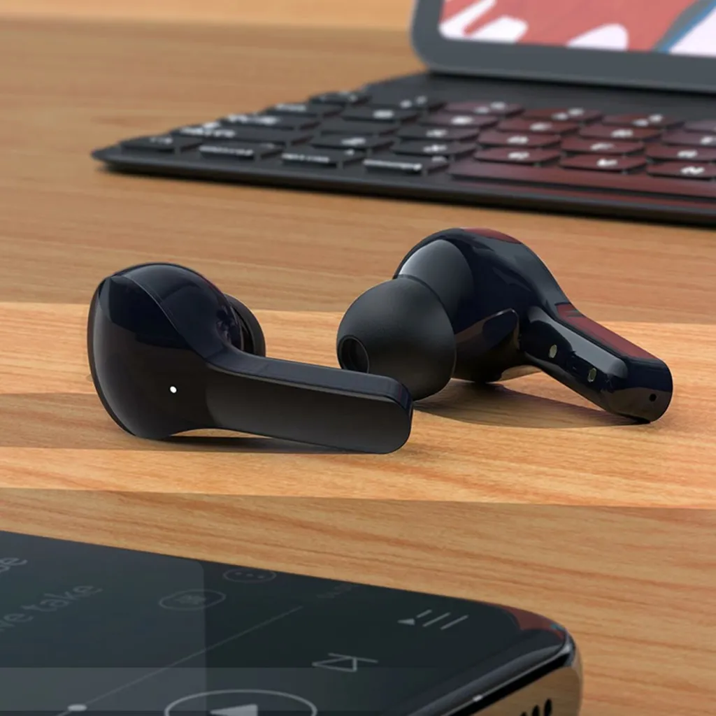 Kufje Acefast T6 TWS wireless, Bluetooth, me ekran LED, Blu - 11
