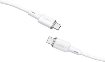 Kabllo Acefast C2-03-C-C USB-C në USB-C, 1.2m, 60W, e bardhë