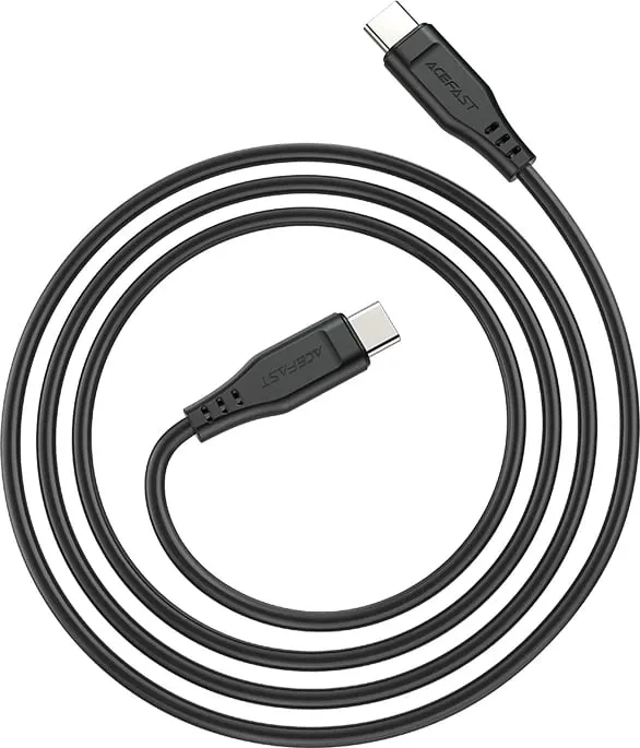 Kabllo Acefast C3-03 USB-C në USB-C, 1.2m, 60W, e bardhë - 2
