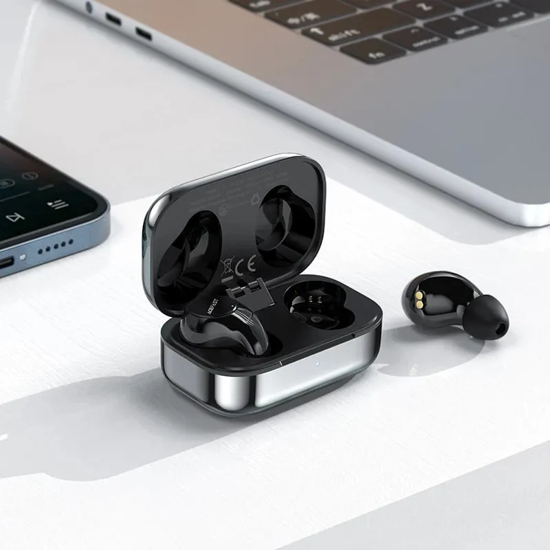 Kufje Acefast T7, wireless TWS, për gaming dhe muzikë, Bluetooth 5.2, IPX4, argjendtë - 7