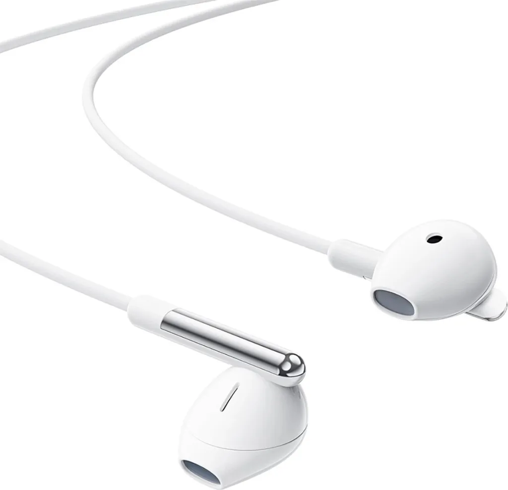Kufje Acefast L3 me mikrofon, USB-C, të bardha - 2