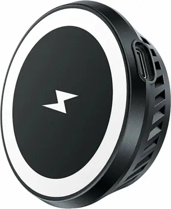 Karikues wireless Acefast E2 me sistem ftohjeje, Gri e errët