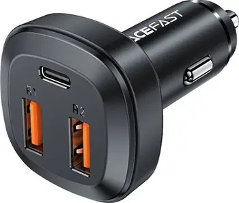 Karikues veture Acefast B9, 66W, 2x USB A 1x USB C, i zi