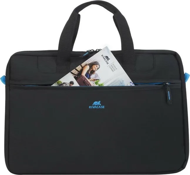 Çantë për laptop RivaCase Regent 8037 15.6", e zezë - 4