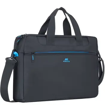 Çantë dore për laptop RivaCase 8057, 16", e zezë