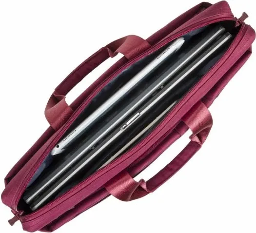 Çantë dore për laptop RivaCase 8335, 15.6", e kuqe - 3