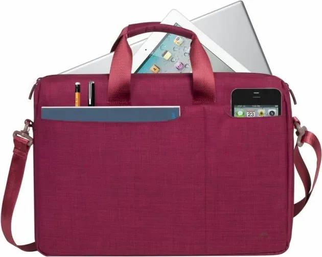 Çantë dore për laptop RivaCase 8335, 15.6", e kuqe - 7