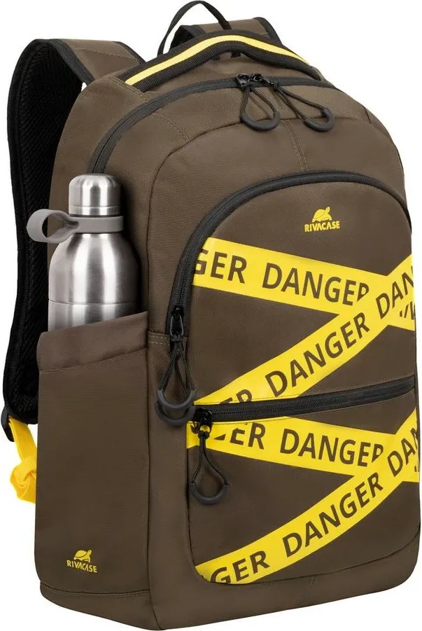Rucksack RIVACASE Erebus 5431, 15.6 inch, khaki - 11