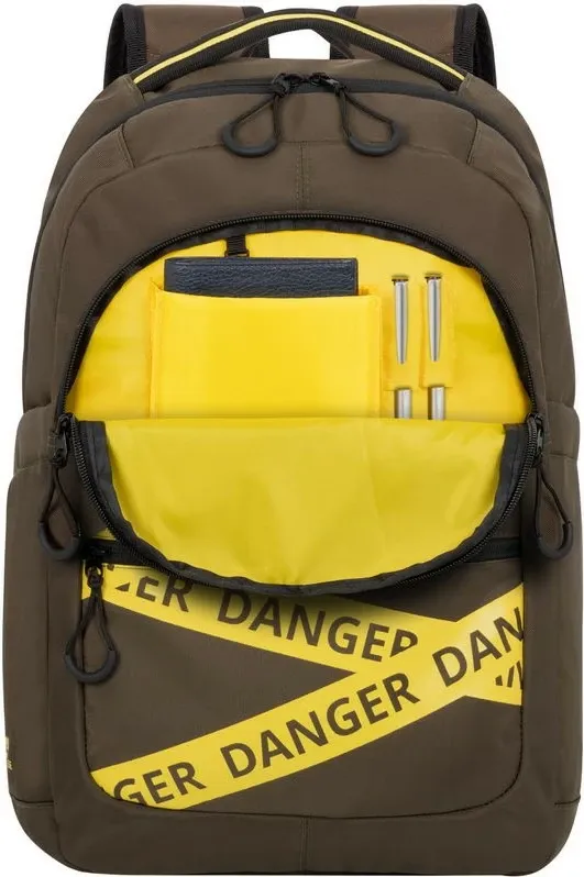 Rucksack RIVACASE Erebus 5431, 15.6 inch, khaki - 19