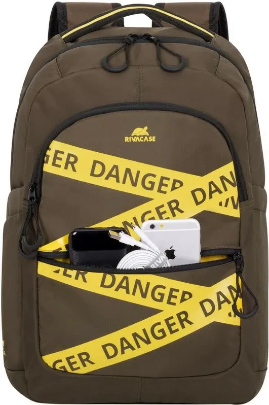 Rucksack RIVACASE Erebus 5431, 15.6 inch, khaki - 20