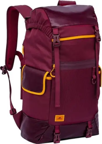 Çantë shpine RIVACASE 5361 Dijon 30L waterproof, për laptop + tablet 10.1", Burgundy Red