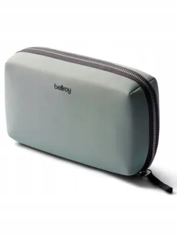 Organizues aksesorësh Bellroy Tech Kit, me zinxhir, kompakt, eukalipt