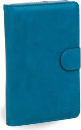 Mbështjellës për tablet RIVACASE 3017, 9.7-10.5\", lëkurë PU, funksion stand, Aquamarine